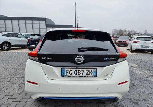 Nissan Leaf cena 72700 przebieg: 72000, rok produkcji 2019 z Wyśmierzyce małe 596